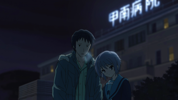 Yuki et kyon dans le froid