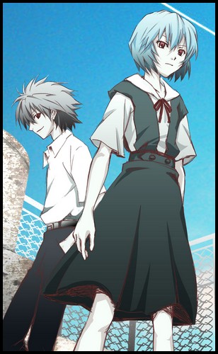 Non pas que je préfère Rei, mais y'avait Kaworu. Je suis faible.